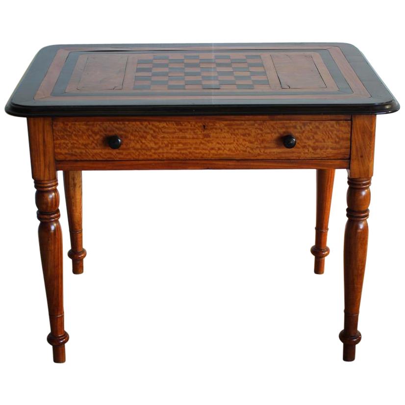 Late 18th Century AngloIndian Chest or Games Table For Sale at 1stDibs