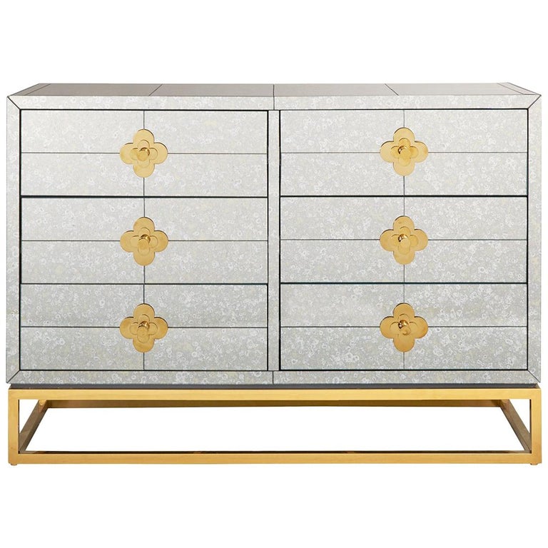 Delphine Mirrored Dresser For Sale At 1stdibs