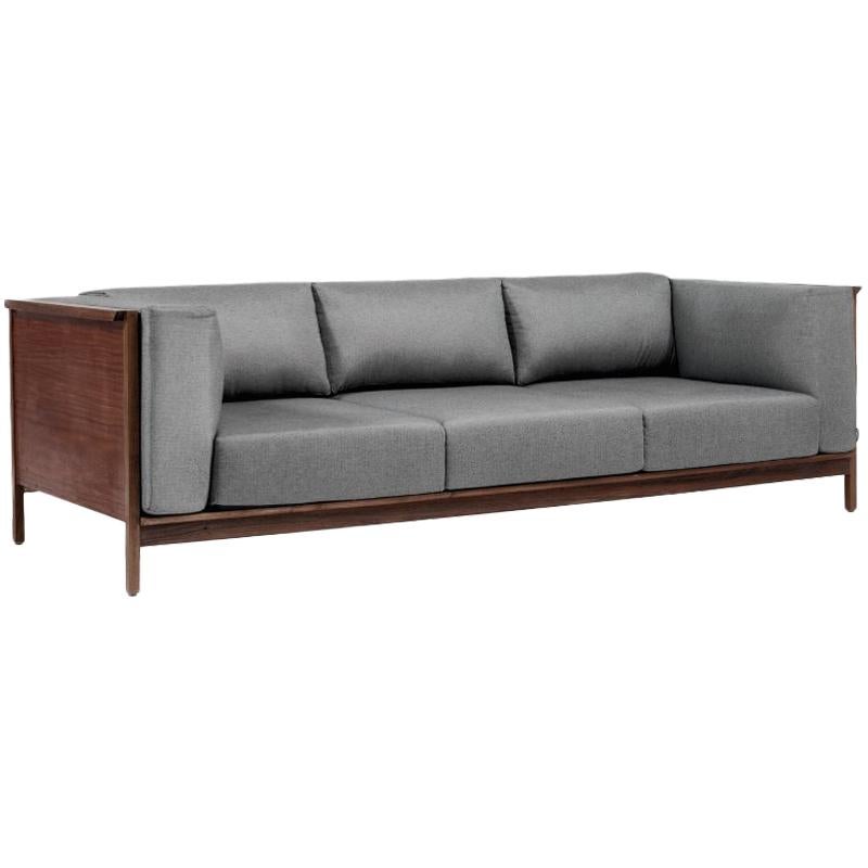 Tres Plazas Confort, Mexican Contemporary Sofa by Emiliano Molina for Cuchara For Sale