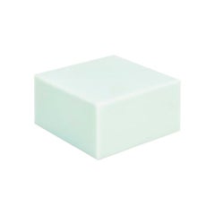 Sabine Marcelis Mint Candy Cube contemporary Cocktail Table Single Cast Resin 
