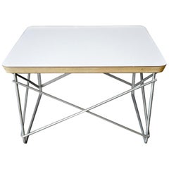 Table LTR originale d'Eames:: noire ou blanche