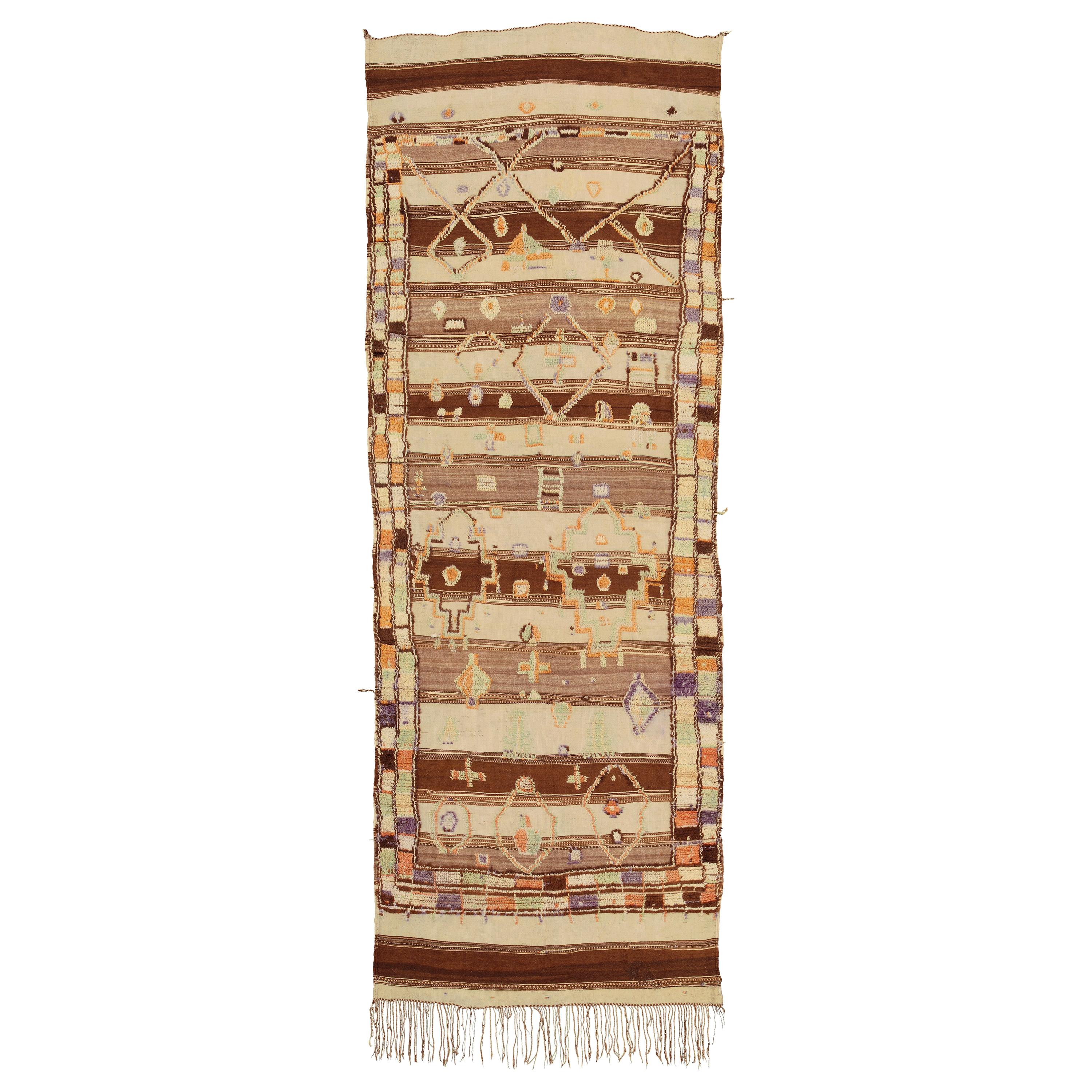 Mid-20th Century Moroccan Glaoua Carpet For Sale