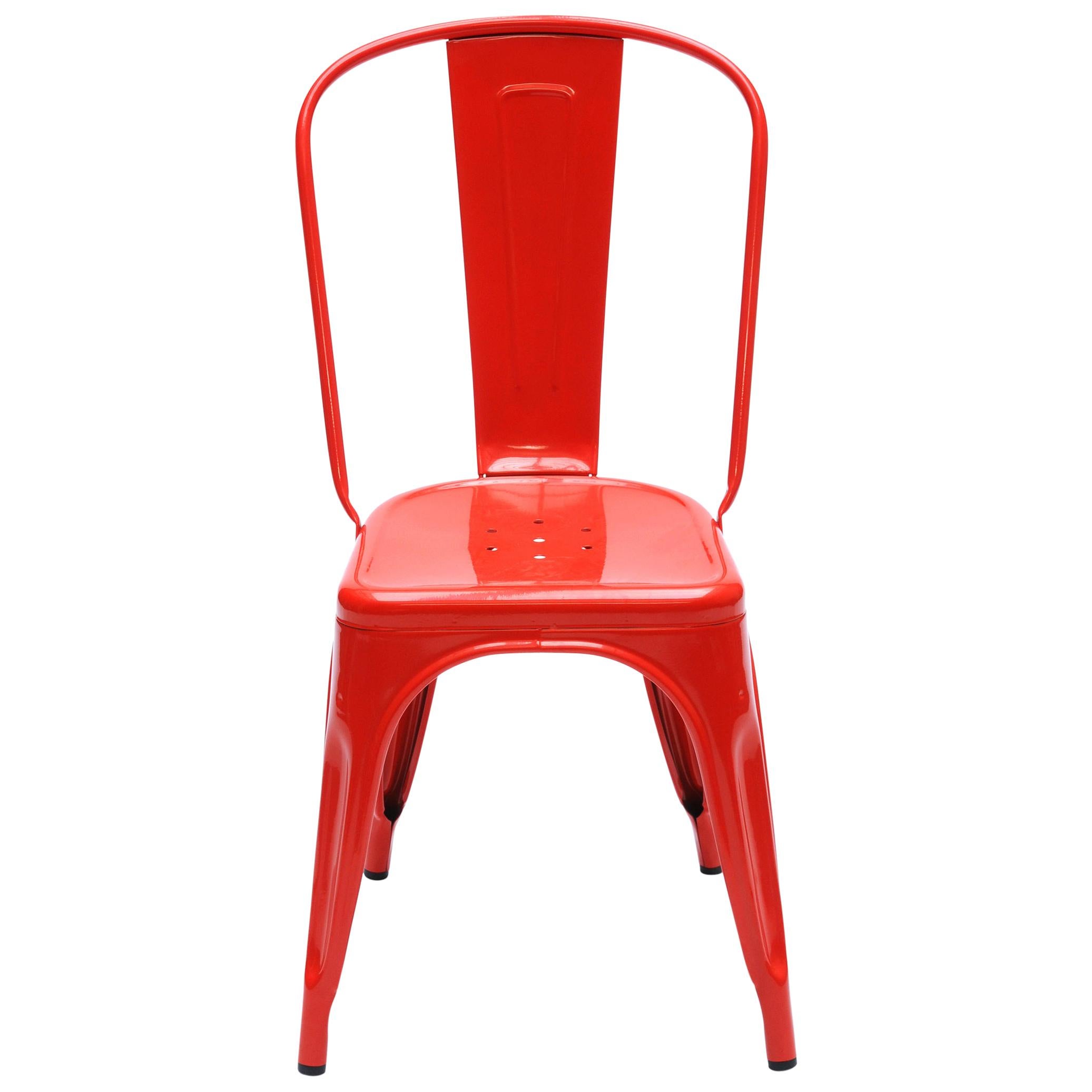 For Sale: Red (Poivron) A-Chair in Essential Colors by Xavier Pauchard & Tolix