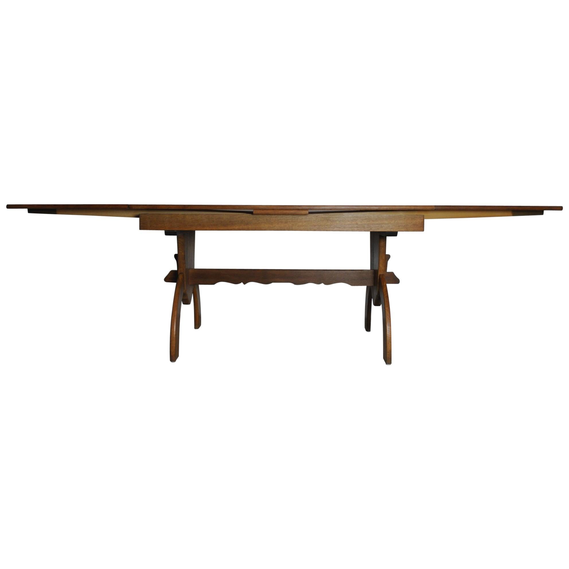 Dining Table Designed by Henning Kjærnulf for EG Kvalitetsmøbel For Sale