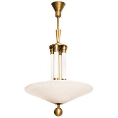 Art Deco Ceiling Lamp Produced in Sweden