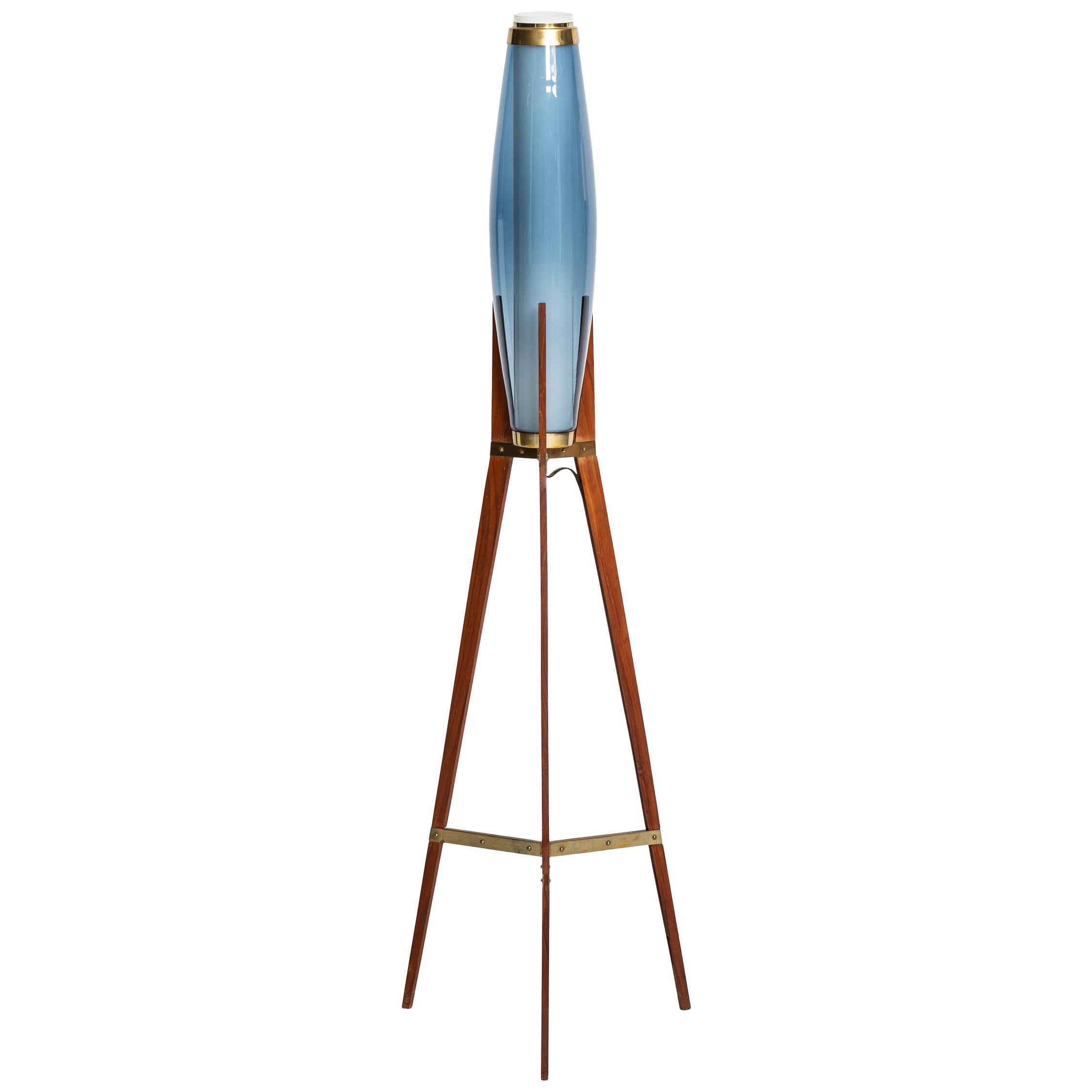 Svend Aage Holm Sørensen Floor Lamp by Holm Sørensen & Co in Denmark For Sale