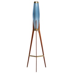 Vintage Svend Aage Holm Sørensen Floor Lamp by Holm Sørensen & Co in Denmark