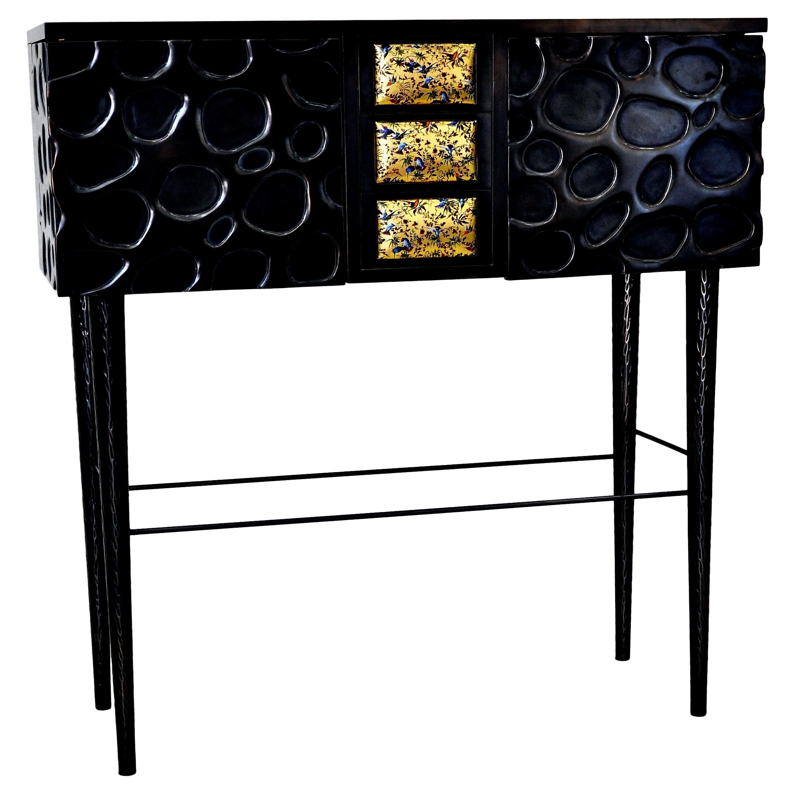 Bronze Cabinet "Colibri" 'Contemporary, Limited Edition' For Sale