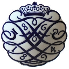 Royal Copenhagen Commemorative Plate from 1894 RC-CM3
