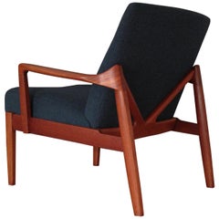 Fauteuil de salon Edvard &amp; Tove Kindt Larsen modèle 125 pour France &amp; Son