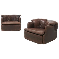 2 'Confidential' Lounge Chairs, Alberto Rosselli