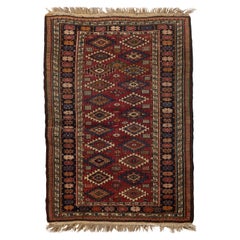 Tapis Shirvan caucasien ancien, circa 1880