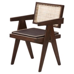 Vintage Pierre Jeanneret Floating Back Armchair