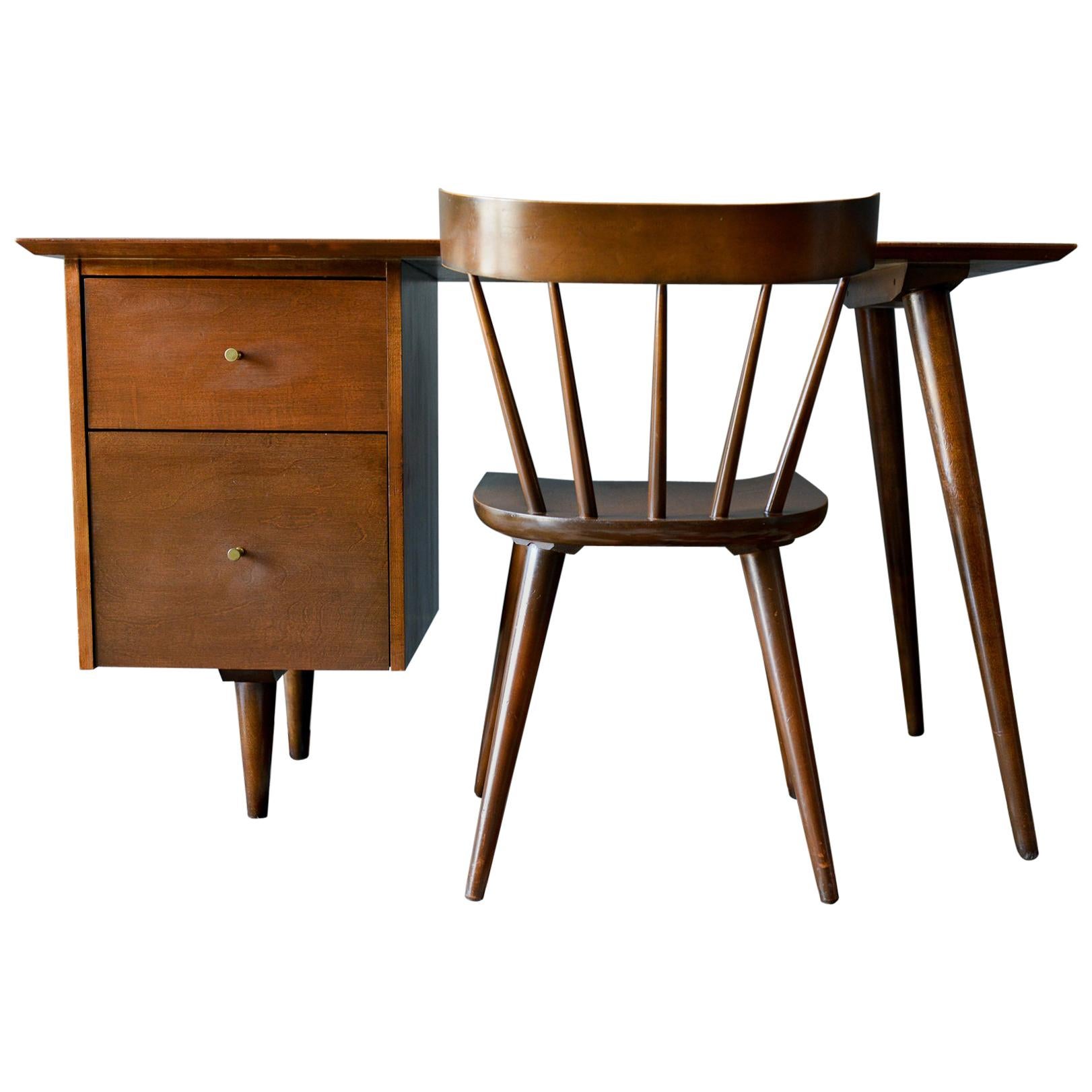 Paul McCobb Planner Group Desk and Chair, circa 1955