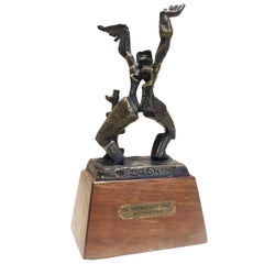 Ossip Zadkine, the Destroyed City, Patinated Bronze Sculpture, circa 1948