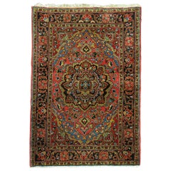 Antique Jozan Sarouk Rug