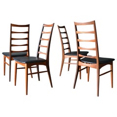 Ladderback Dining Chairs by Niels Kofoed, circa 1960