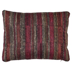 Indian Handwoven Pillow Sunset Stripes