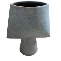 Matte Grey Vase, Denmark, Contemporary