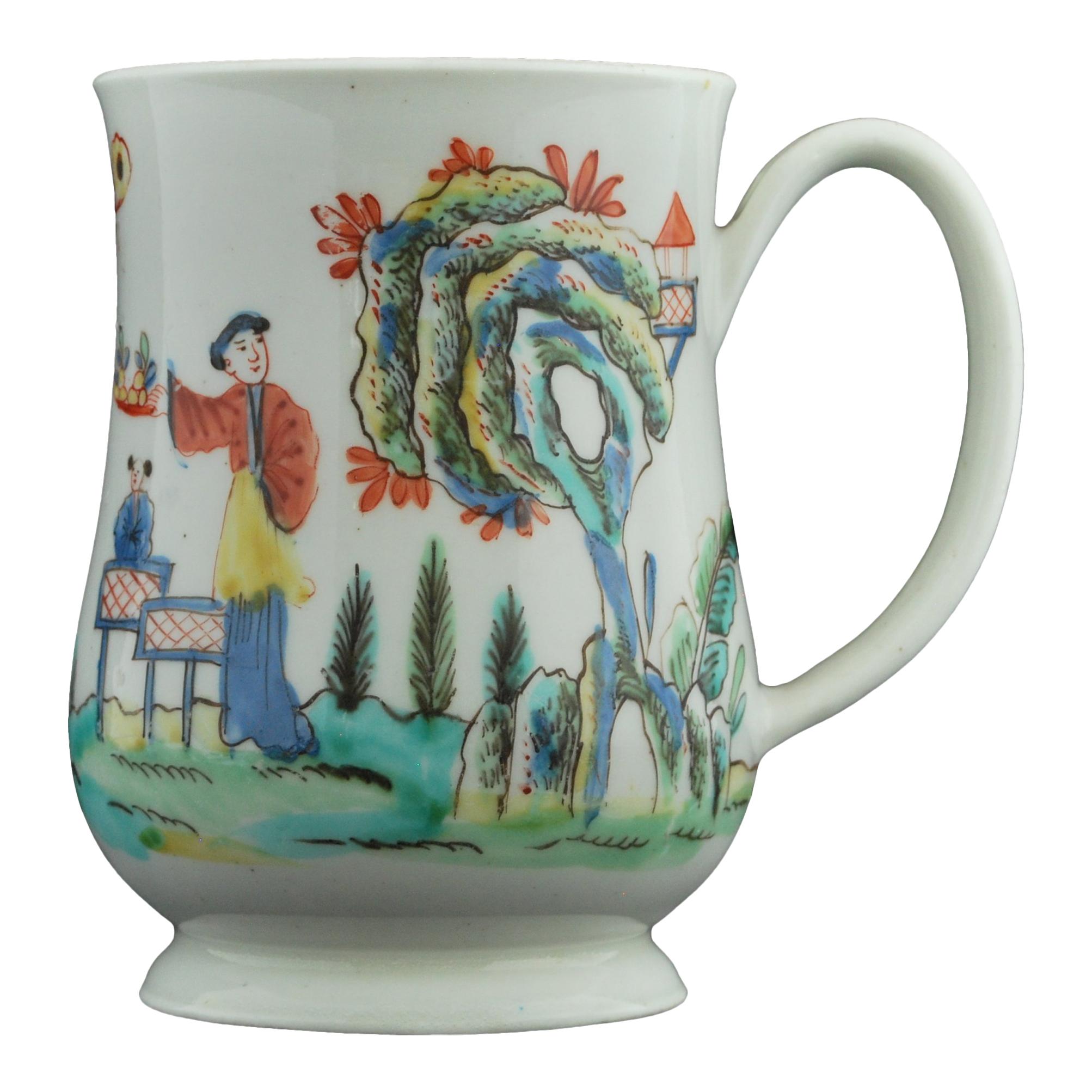 Tankard with Famille Rose Decoration, Bow C5145