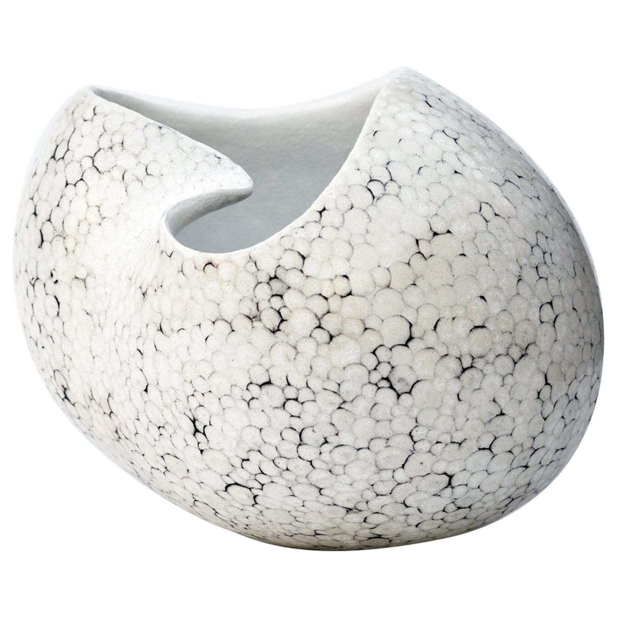 White Contemporary Vessel by Sangwoo Kim