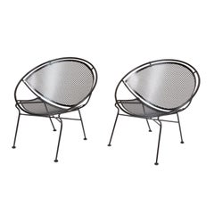 Pair of Salterini “Radar” Lounge Chairs