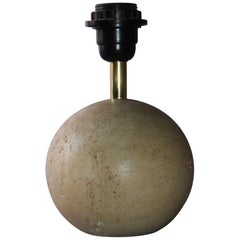Travertin Ball Lamp