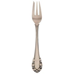 Georg Jensen "Lily of the Valley" Cake Fork in Sterling Silver, 9 Pieces