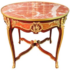 20th Century Louis XV Style French Salon Table