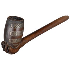 Late 19th Century Tribal Cape Nguni or Thembu Pipe, South Africa