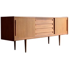 Johannes Andersen Teak Sideboard Credenza Midcentury Danish for Silkeborg