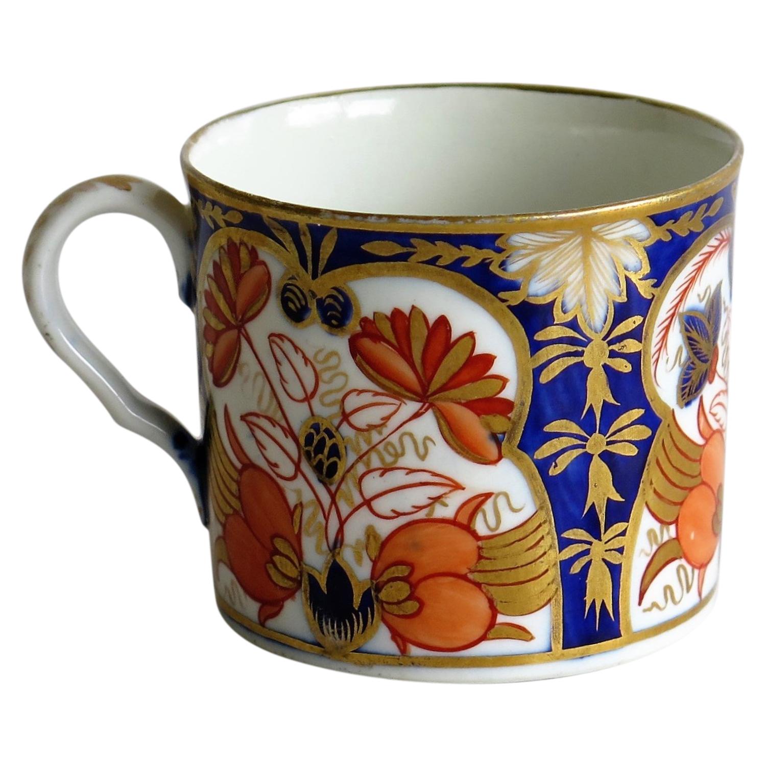 George Third Coalport John Rose Porcelain Coffee Can, circa 1810
