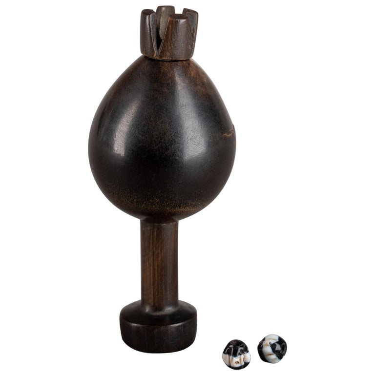 Late 19th Century Tribal Snuff Container, Southern Africa For Sale