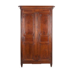 French 19th Century Transitional Rosewood Armoire