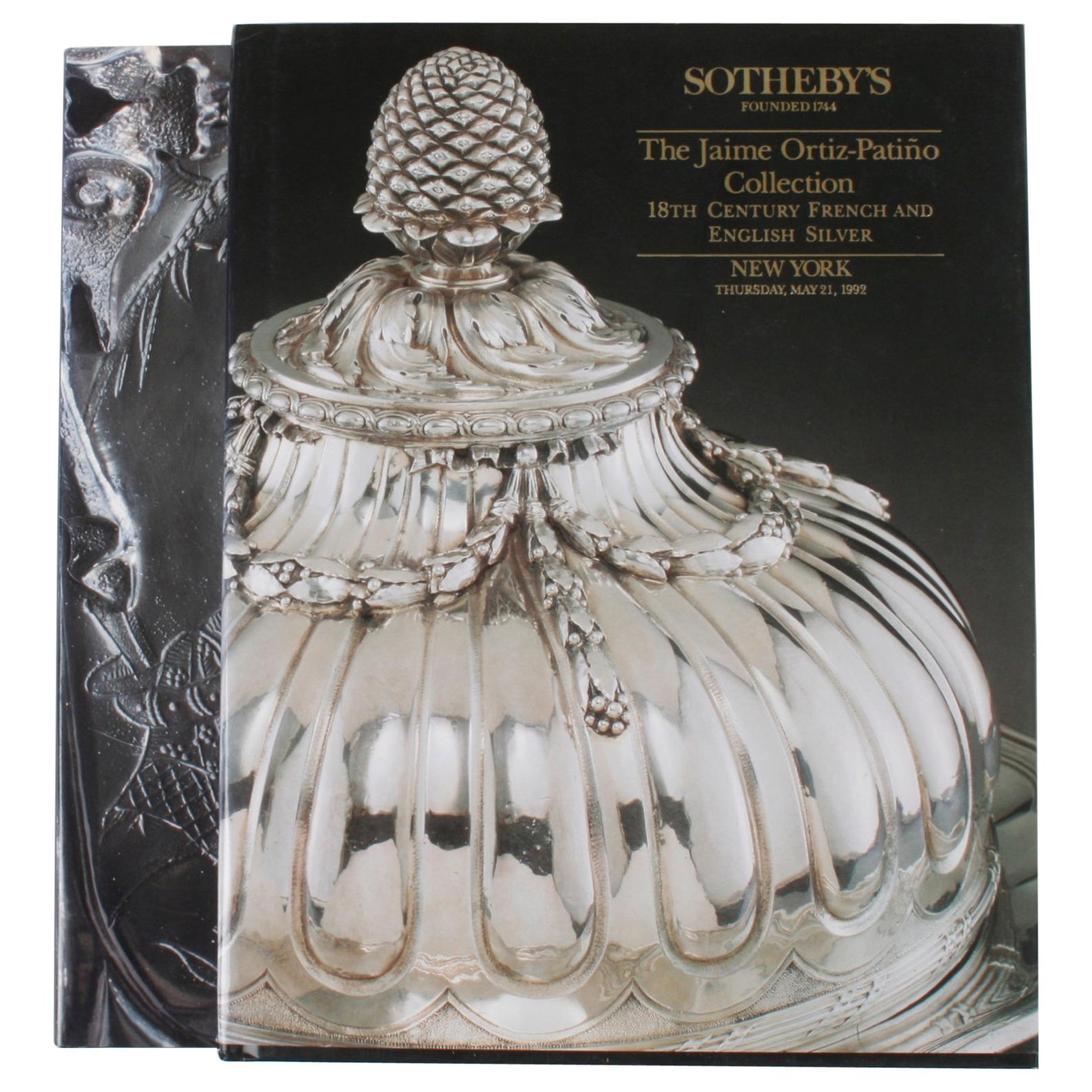 Pair of Sotheby's Catalogues The Jaime Ortiz-Patino Collections, 1992