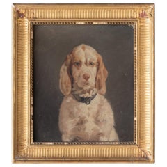 Oil Painting of a Spaniel, England, circa 1900