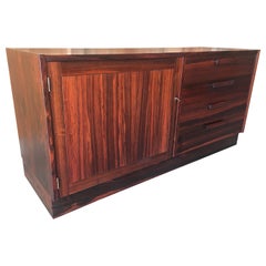 Scandinavian Modern Rosewood Credenza