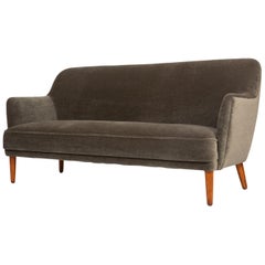 Small Danish Sofa or Settee by John Vedel Rieper for Anker Petersen