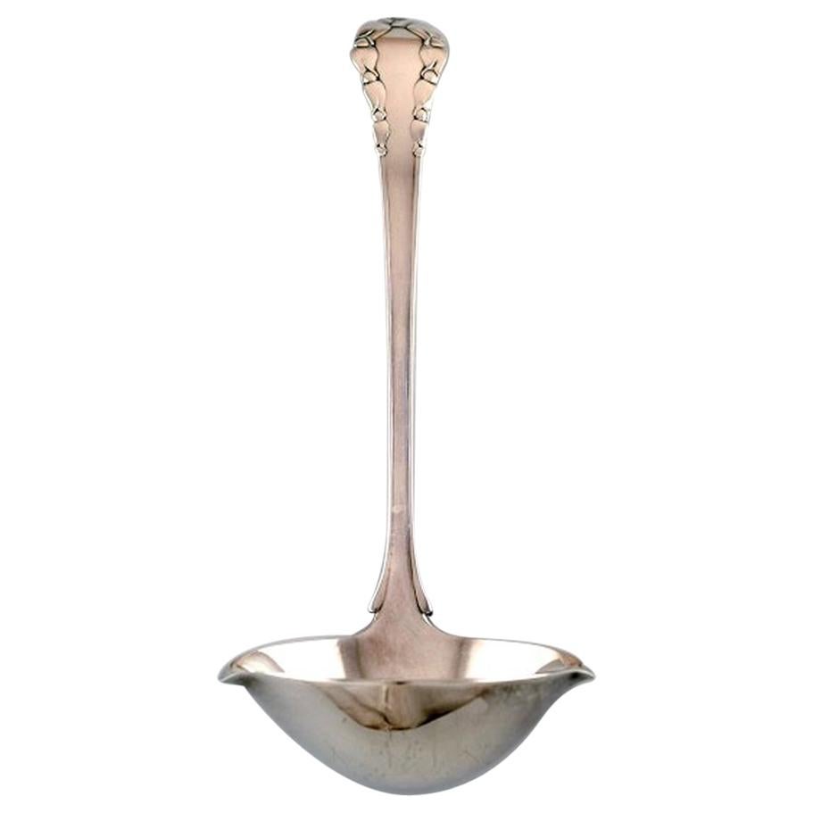 Georg Jensen ""Lily of the Valley" Sauciere aus Sterlingsilber
