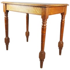 Antique Oak Arts and Crafts Table in the Manner of Shoolbred