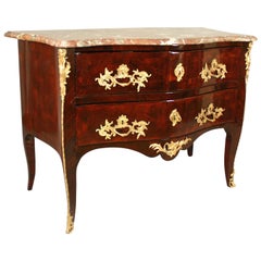 18th Century Louis XV Kingwood and Gilt-Bronze Mounted Commode, Stamped 'Coulon'