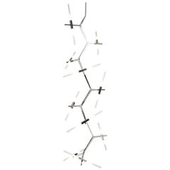Agnes Cascade Pendant Light in Nickel by Lindsey Adelman for Roll & Hill