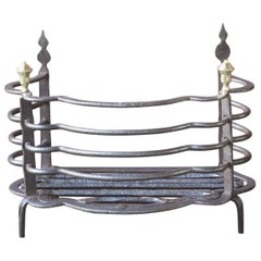 18th Century Dutch Fireplace Grate or Fire Basket