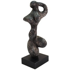 Brutalist Austin Productions Abstract Female Nude Sculpture