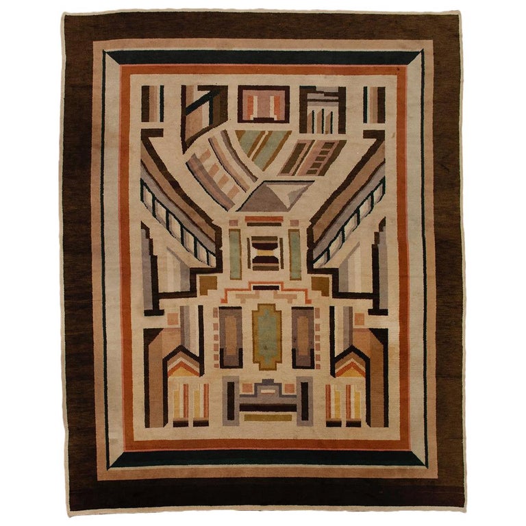 Europe Rug Pattern 20th Century European Rug For Sale at 1stDibs
