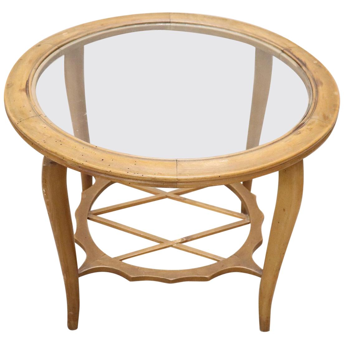 20th Century Italian Design Coffee Table in the Style of Paolo Buffa, 1940s