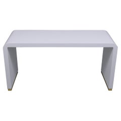 Karl Springer Style Waterfall Console Table