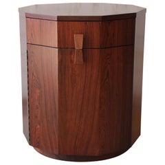 Harvey Probber Mid-Century Modern Rosewood Dry Bar Cabinet