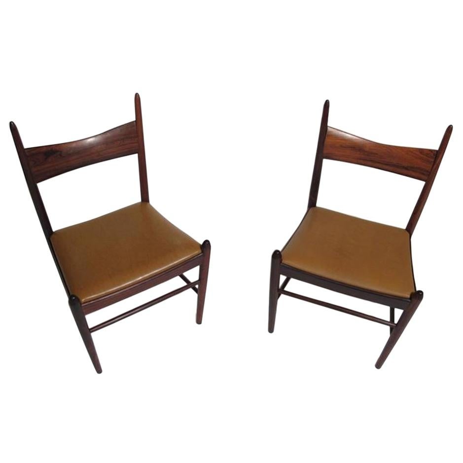 12 Vestervig Eriksen Rosewood Danish Dining Chairs