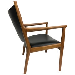 Rare Hans Wegner Teak Lounge Chair for Johannes Hansen, circa 1960s